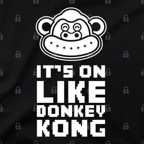 It's On Like Donkey Kong T-Shirt Hoodie, Sweatshirt | CiraTrend.com (Image 1)