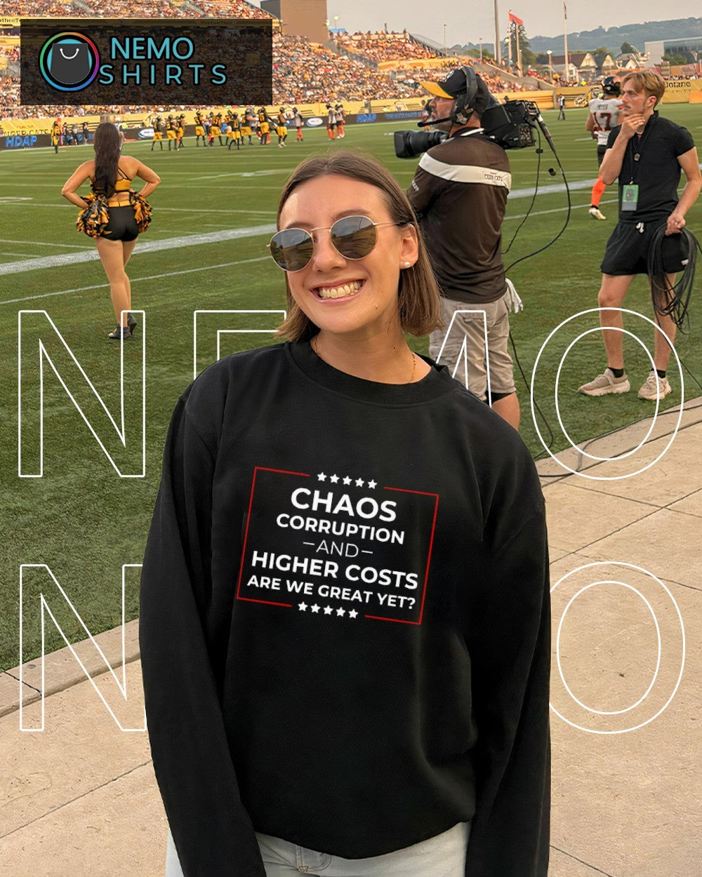 Chaos corruption and higher costs are we great yet shirt