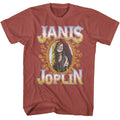 Janis Joplin - Floral Frame Boyfriend Tee Hoodie, Sweatshirt | CiraTrend.com