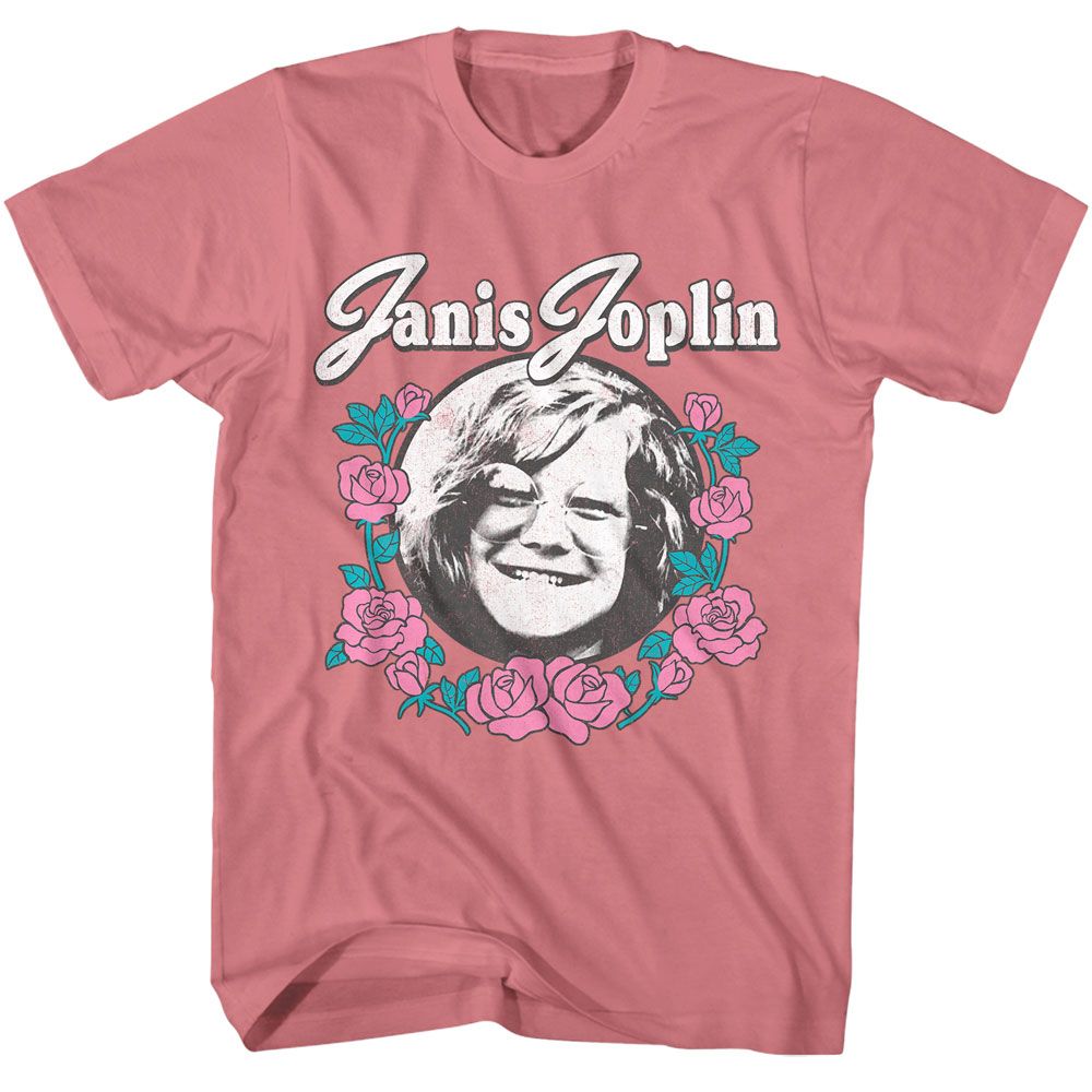 Janis Joplin - Roses Boyfriend Tee Hoodie, Sweatshirt | CiraTrend.com