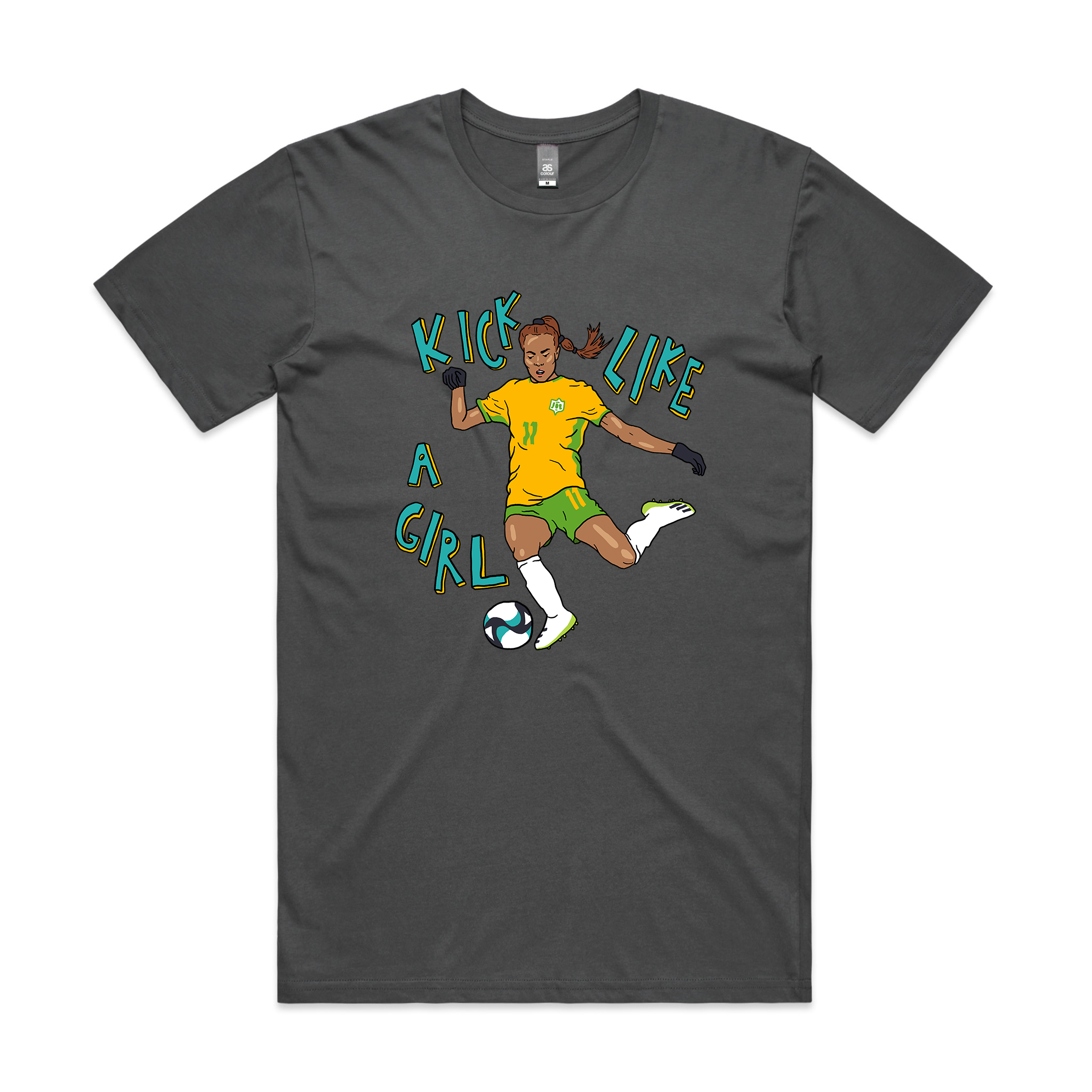 Kick Like A Girl Tee Hoodie, Sweatshirt | CiraTrend.com (Image 2)