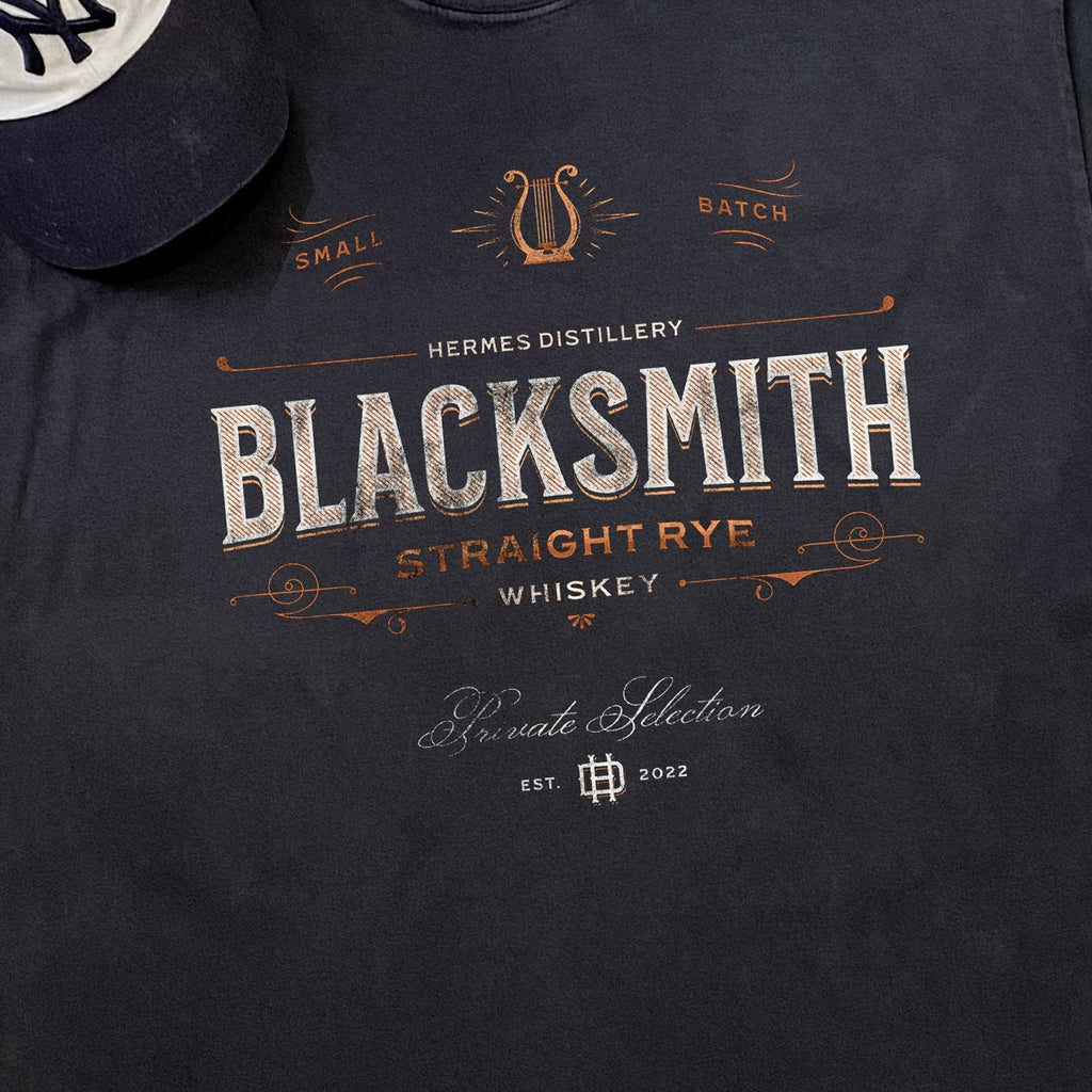 BLACKSMITH WHISKEY HEAVYWEIGHT BLACK T-SHIRT Hoodie, Sweatshirt | CiraTrend.com (Image 2)