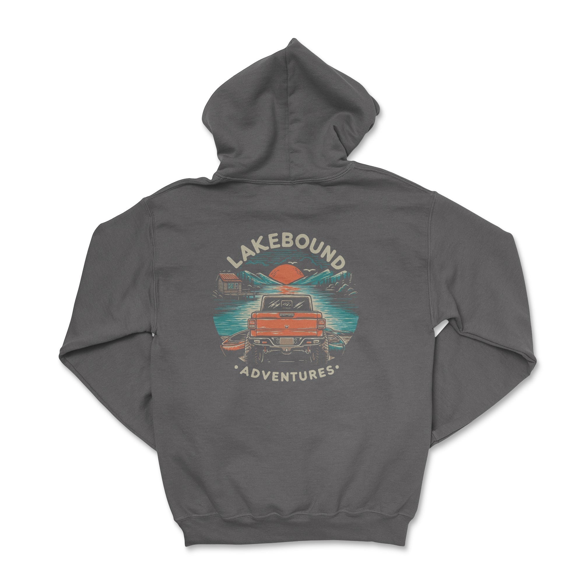 Lake Bound Nature 4 x 4 Hoodie T-Shirts, Sweatshirt | CiraTrend.com (Image 4)
