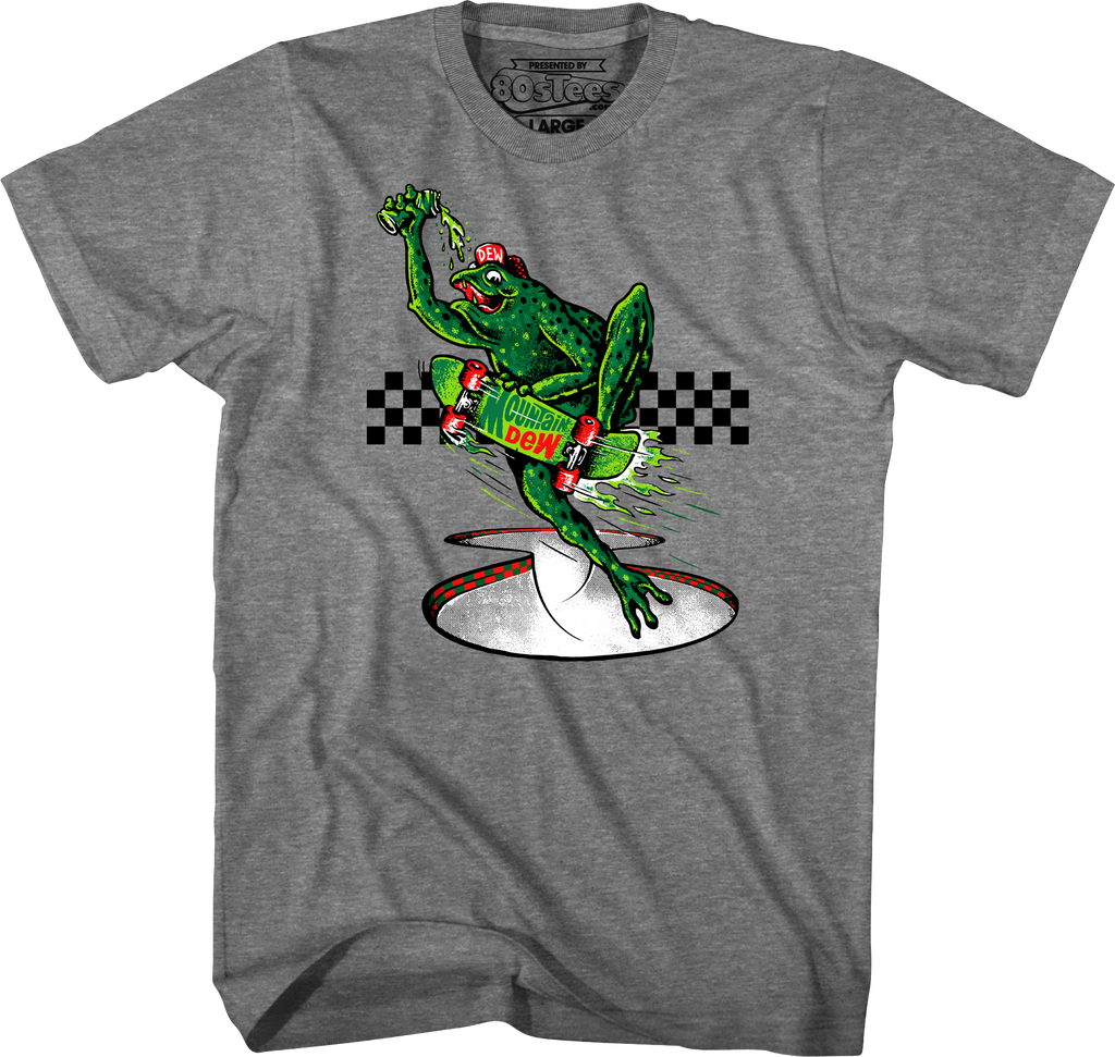 Leap Frog Mountain Dew T-Shirt Hoodie, Sweatshirt | CiraTrend.com (Image 1)