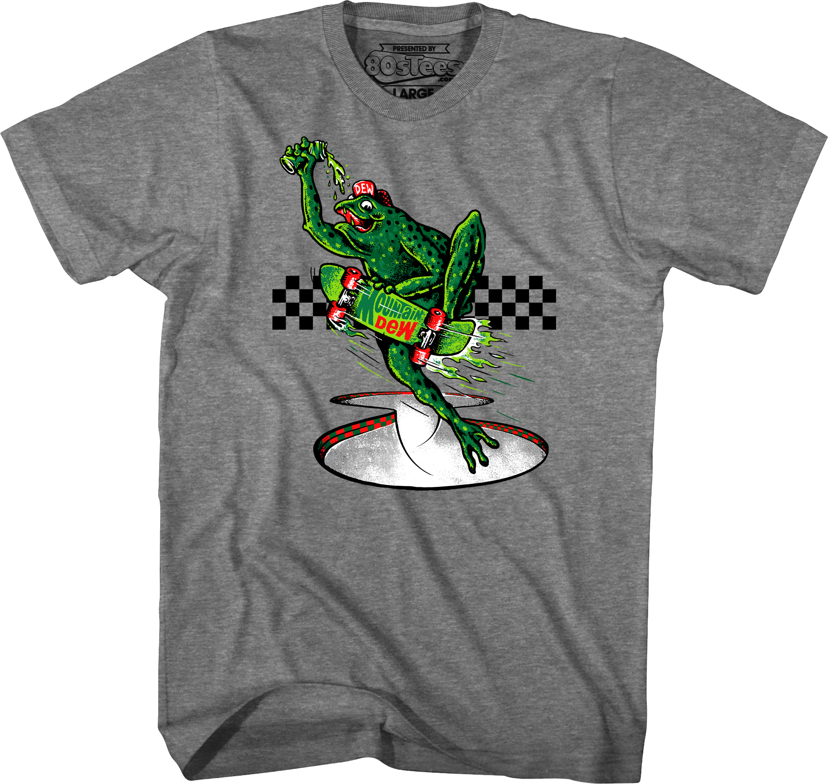 Leap Frog Mountain Dew T-Shirt Hoodie, Sweatshirt | CiraTrend.com (Image 1)