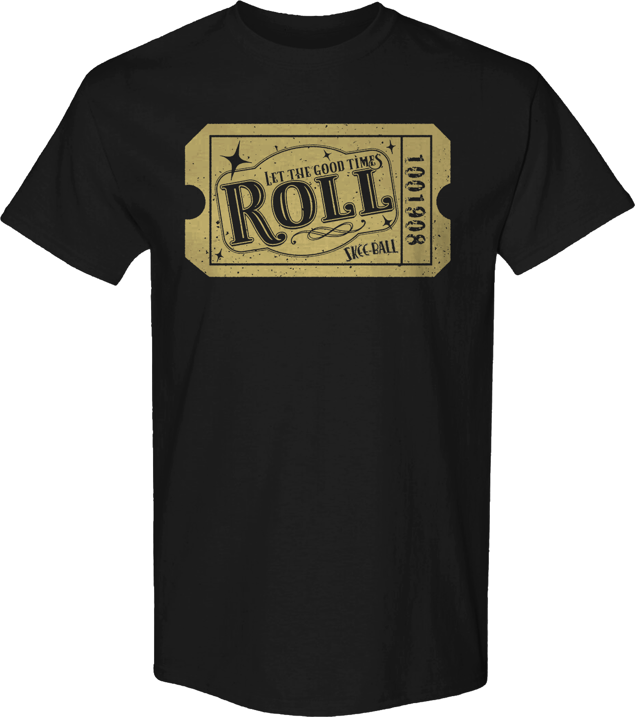 Let The Good Times Roll Ticket Skee-Ball T-Shirt Hoodie, Sweatshirt | CiraTrend.com (Image 1)