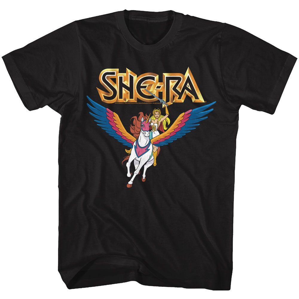 Masters Of The Universe She-Ra & Swiftwind Boyfriend Tee Hoodie, Sweatshirt | CiraTrend.com