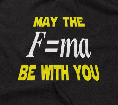 May The Mass Times Acceleration Be Wtih You Hoodie T-Shirts, Sweatshirt | CiraTrend.com (Image 2)