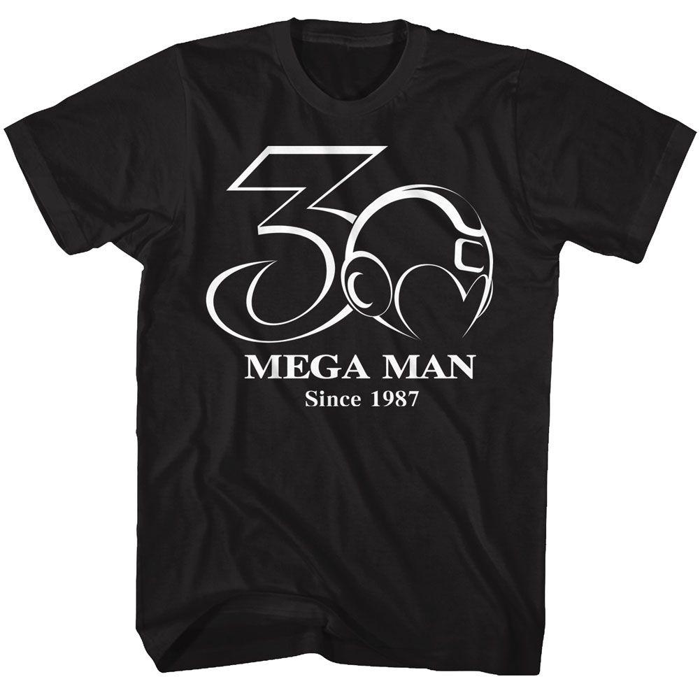 Mega Man 30Th Bw Boyfriend Tee Hoodie, Sweatshirt | CiraTrend.com