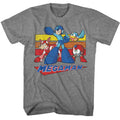 Mega Man - Multi Color Rectangles T-Shirt Hoodie, Sweatshirt | CiraTrend.com