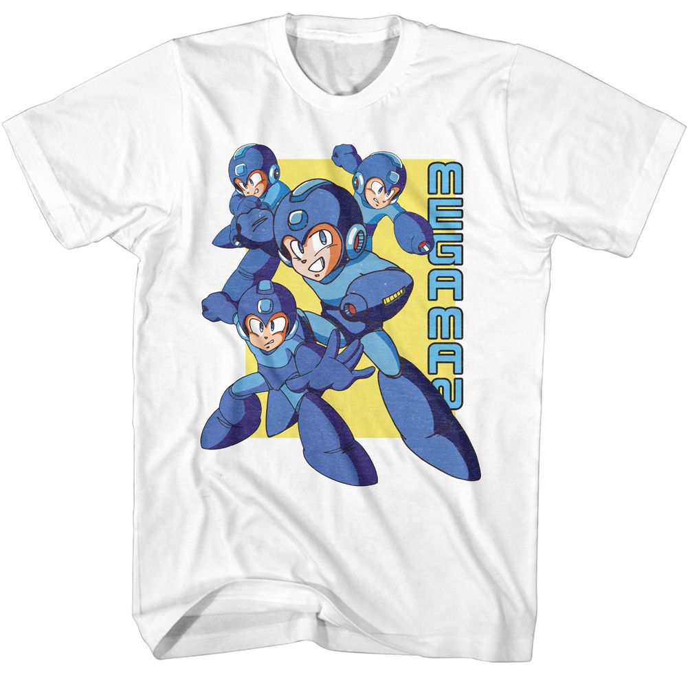 Mega Man - Multiple Poses T-Shirt Hoodie, Sweatshirt | CiraTrend.com