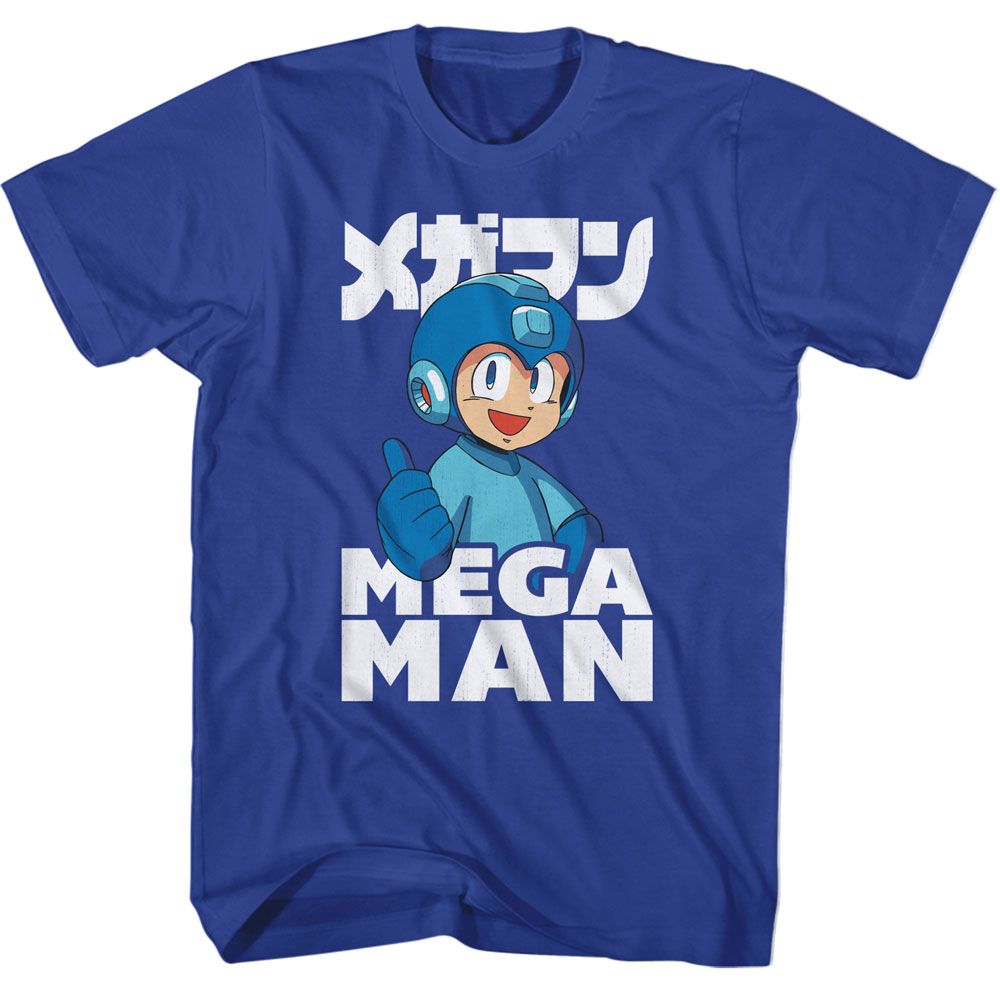 Mega Man - Thumbs Up Boyfriend Tee Hoodie, Sweatshirt | CiraTrend.com