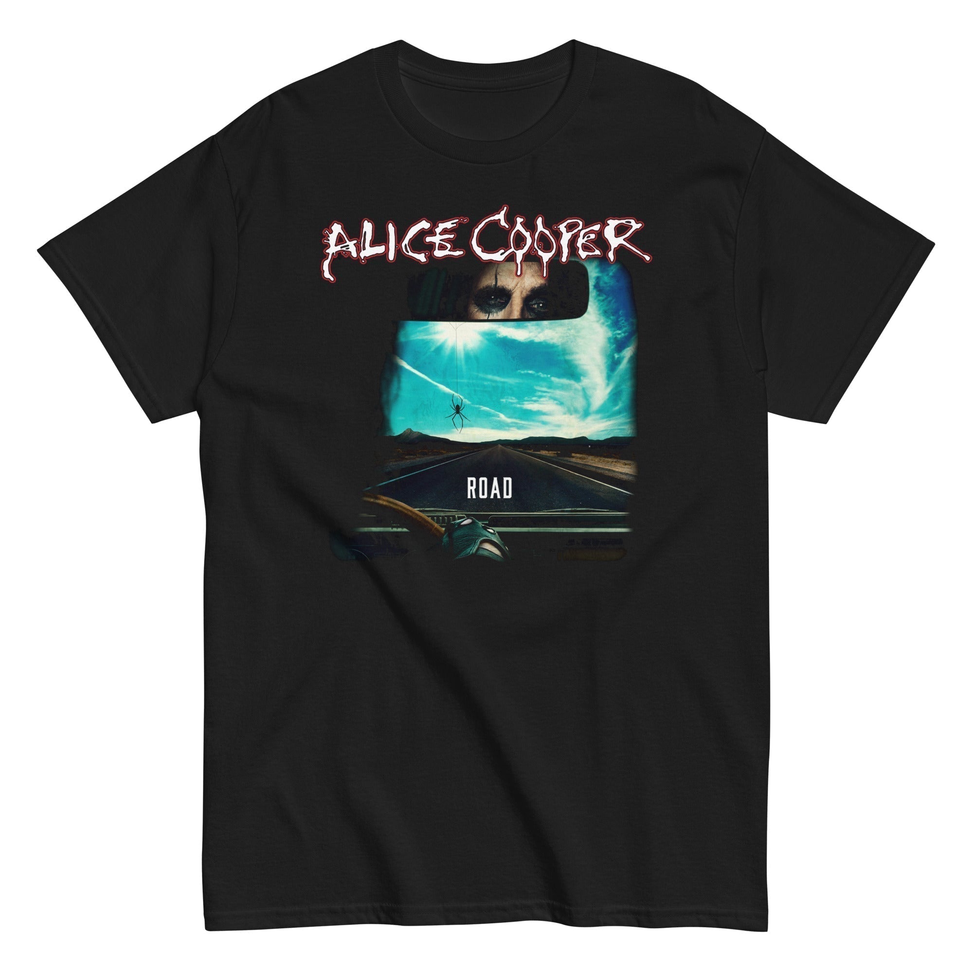 Alice Cooper On The Road T Shirt Black Hoodie, Sweatshirt | CiraTrend.com (Image 1)