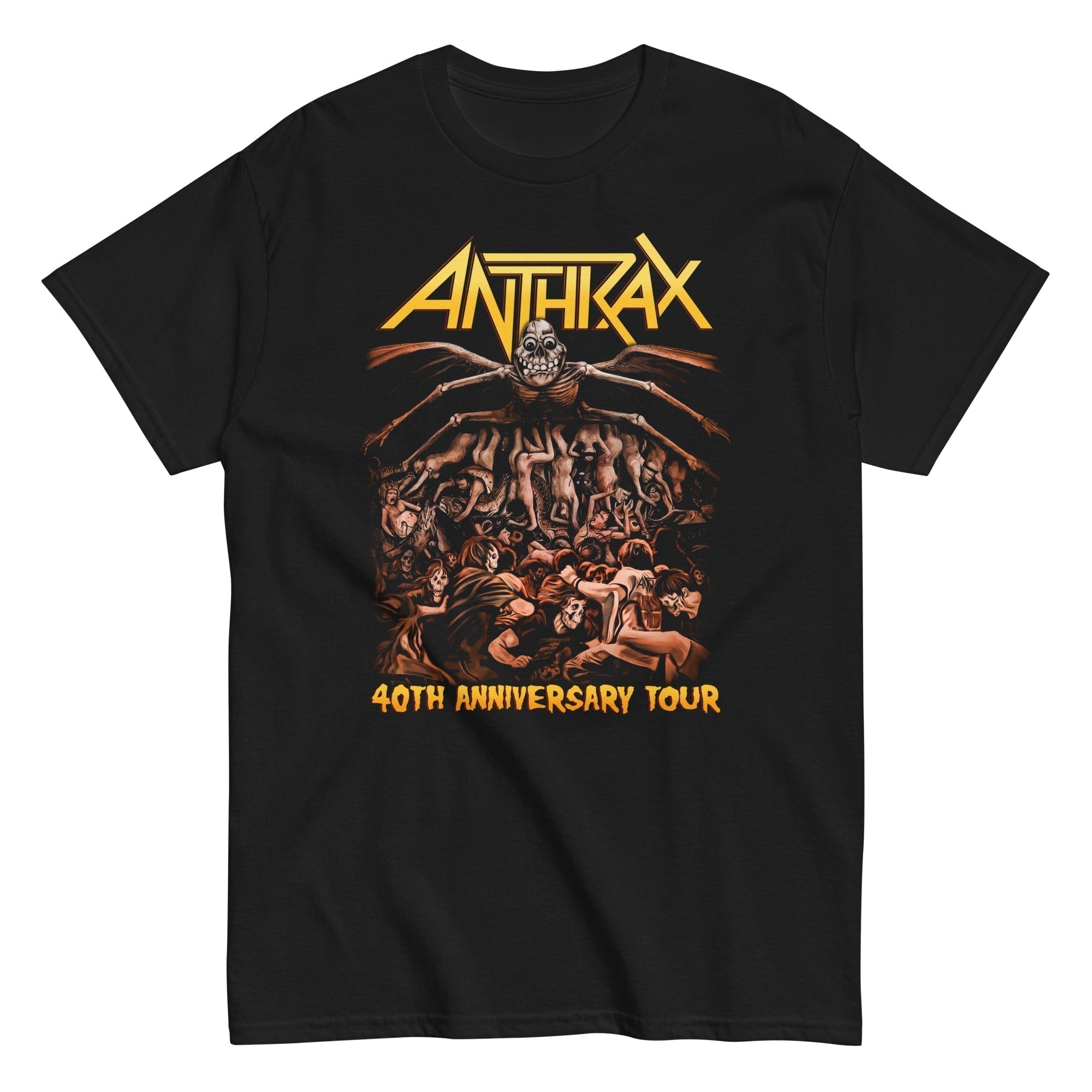 Anthrax  40th Anniversary Tour T Shirt Hoodie, Sweatshirt | CiraTrend.com