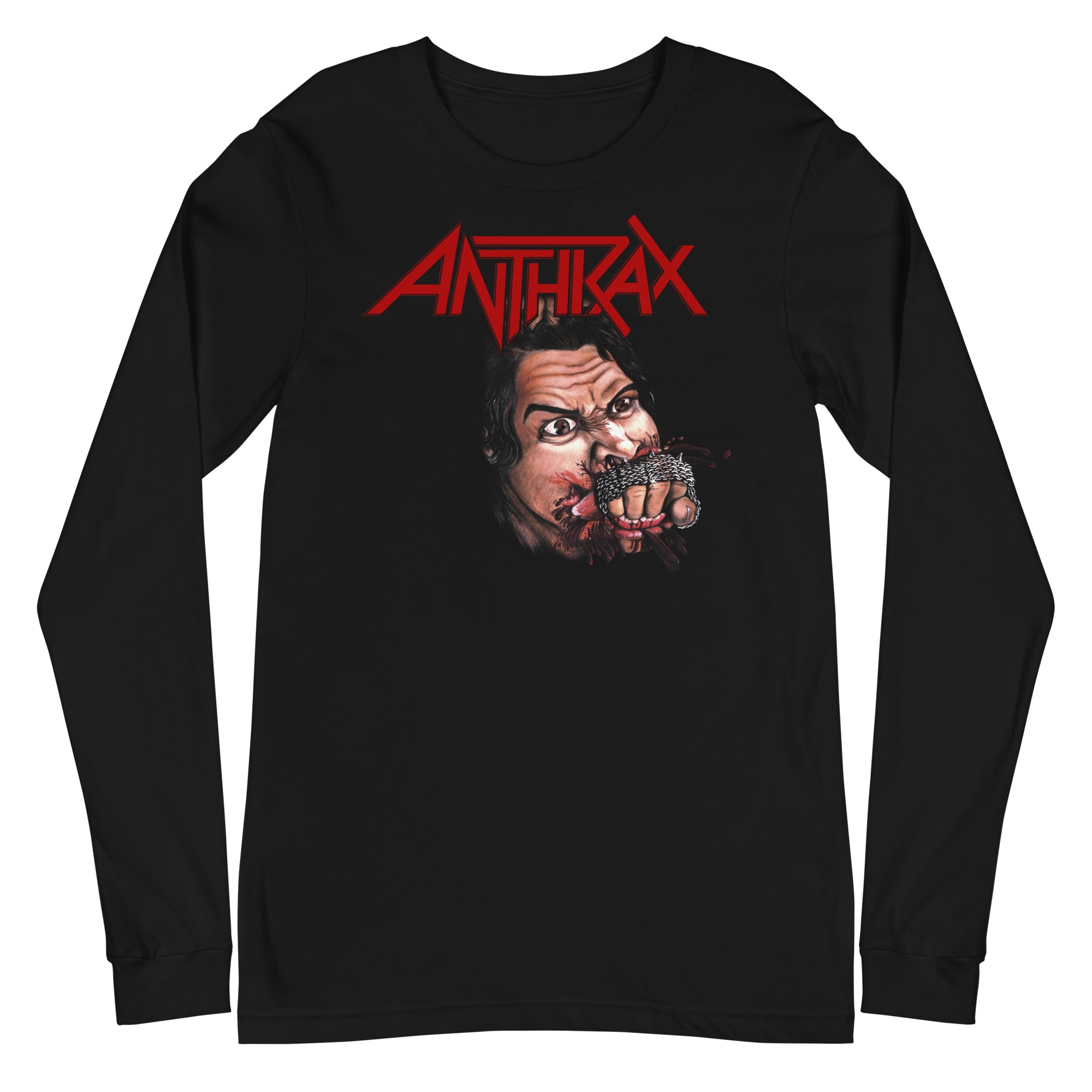 Anthrax  Bite Your Hand Long Sleeve T Shirt Apparel Hoodie, Sweatshirt | CiraTrend.com