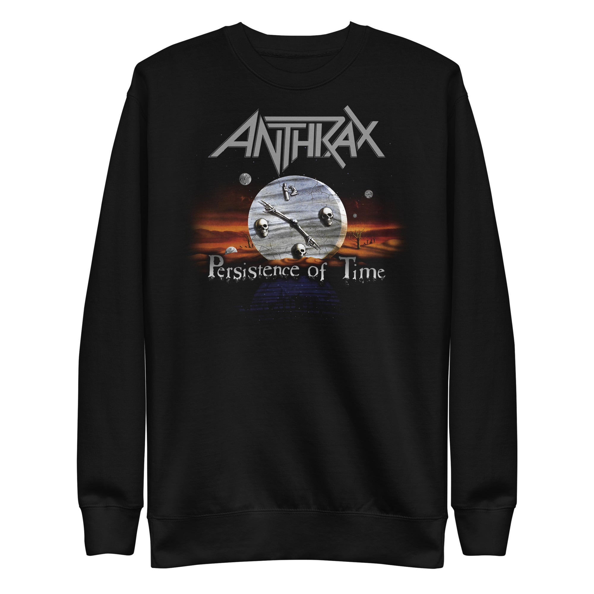 Anthrax  Peristence of Time Sweatshirt Apparel T-Shirts, Hoodie | CiraTrend.com