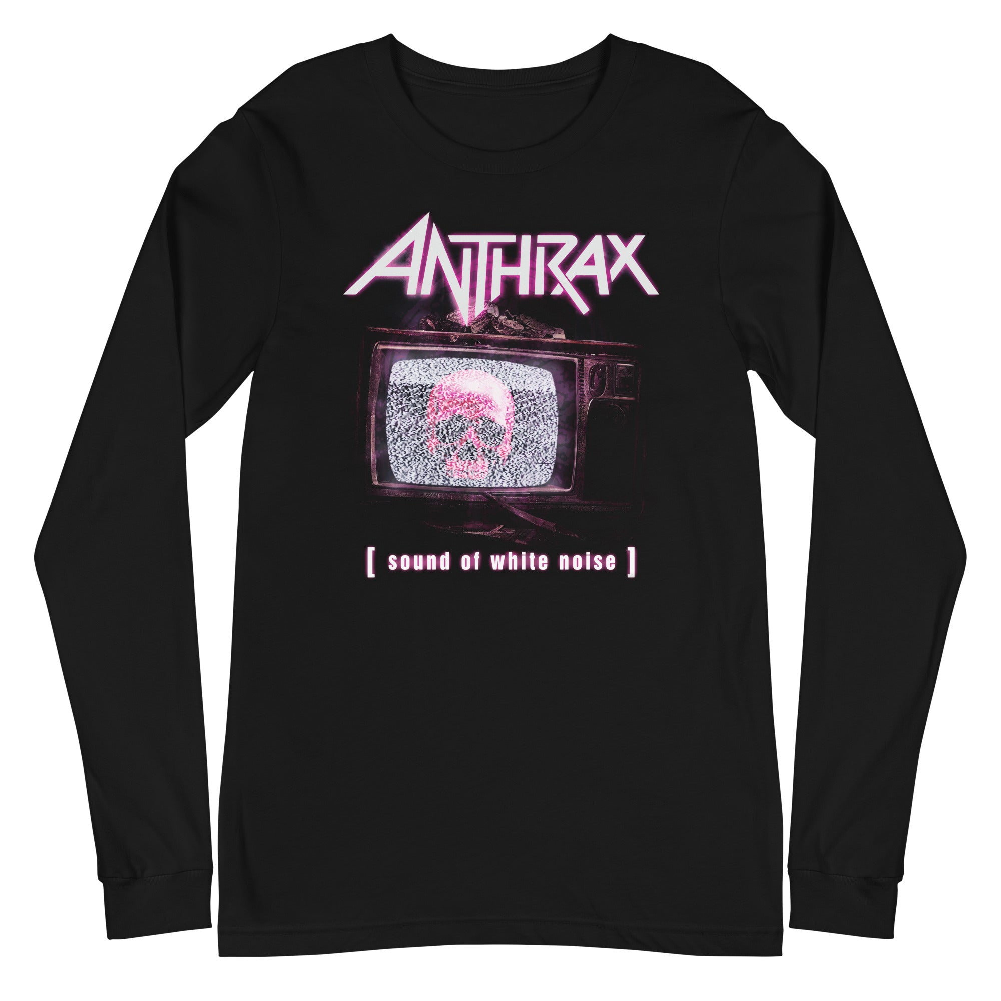 Anthrax  Skull TV Long Sleeve T Shirt Apparel Hoodie, Sweatshirt | CiraTrend.com