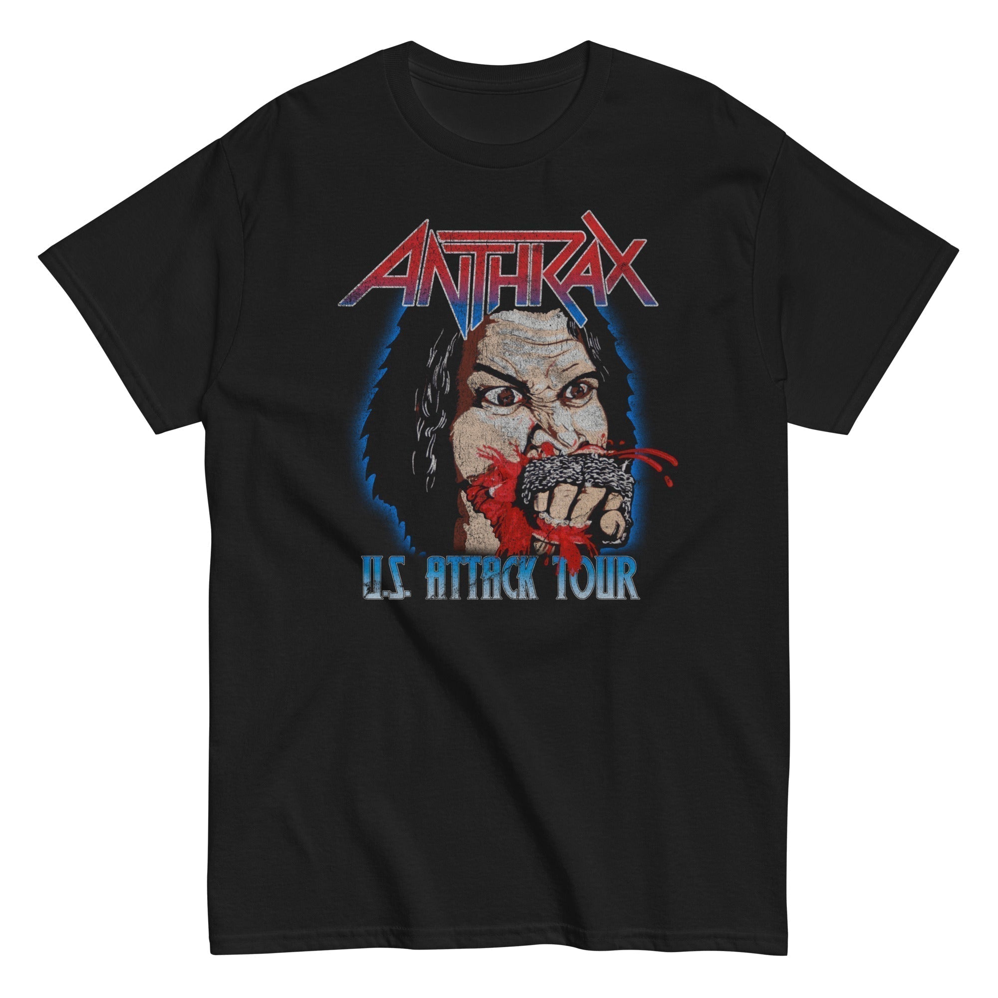 Anthrax  US Attack Tour T Shirt Hoodie, Sweatshirt | CiraTrend.com