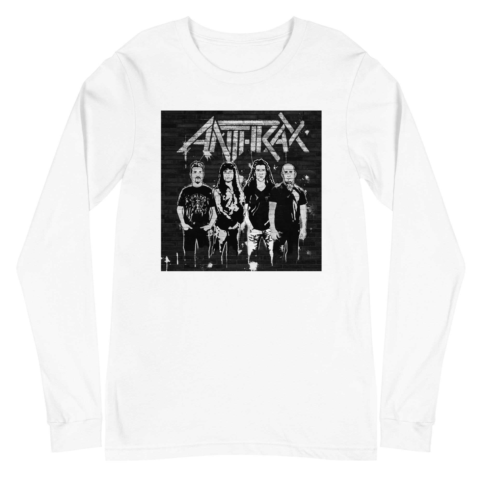 Anthrax  With the Band Long Sleeve T Shirt Apparel Hoodie, Sweatshirt | CiraTrend.com