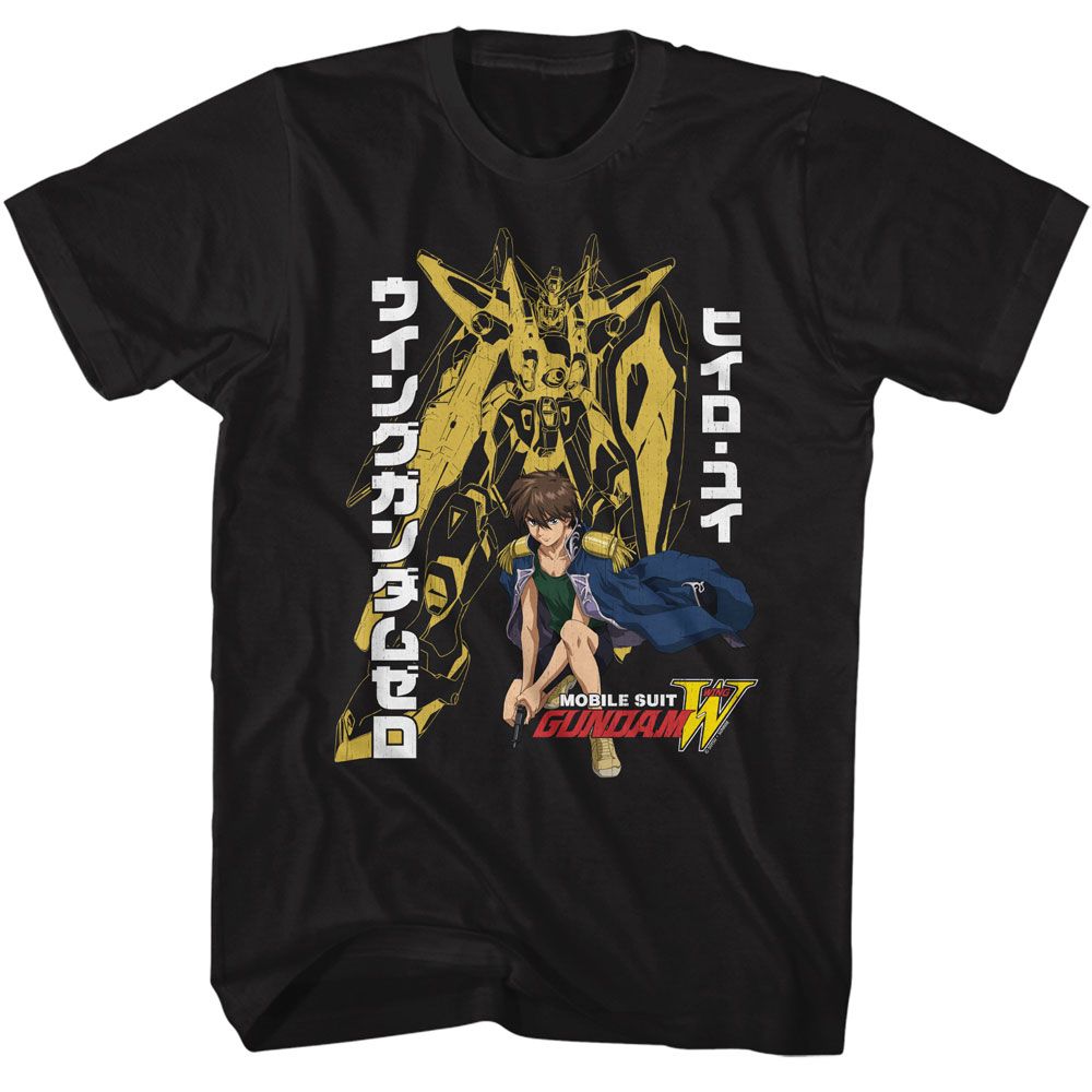 Mobile Suit Gundam - Gundam Heero Yuy And Wing Gundam Zero Boyfriend Tee Hoodie, Sweatshirt | CiraTrend.com