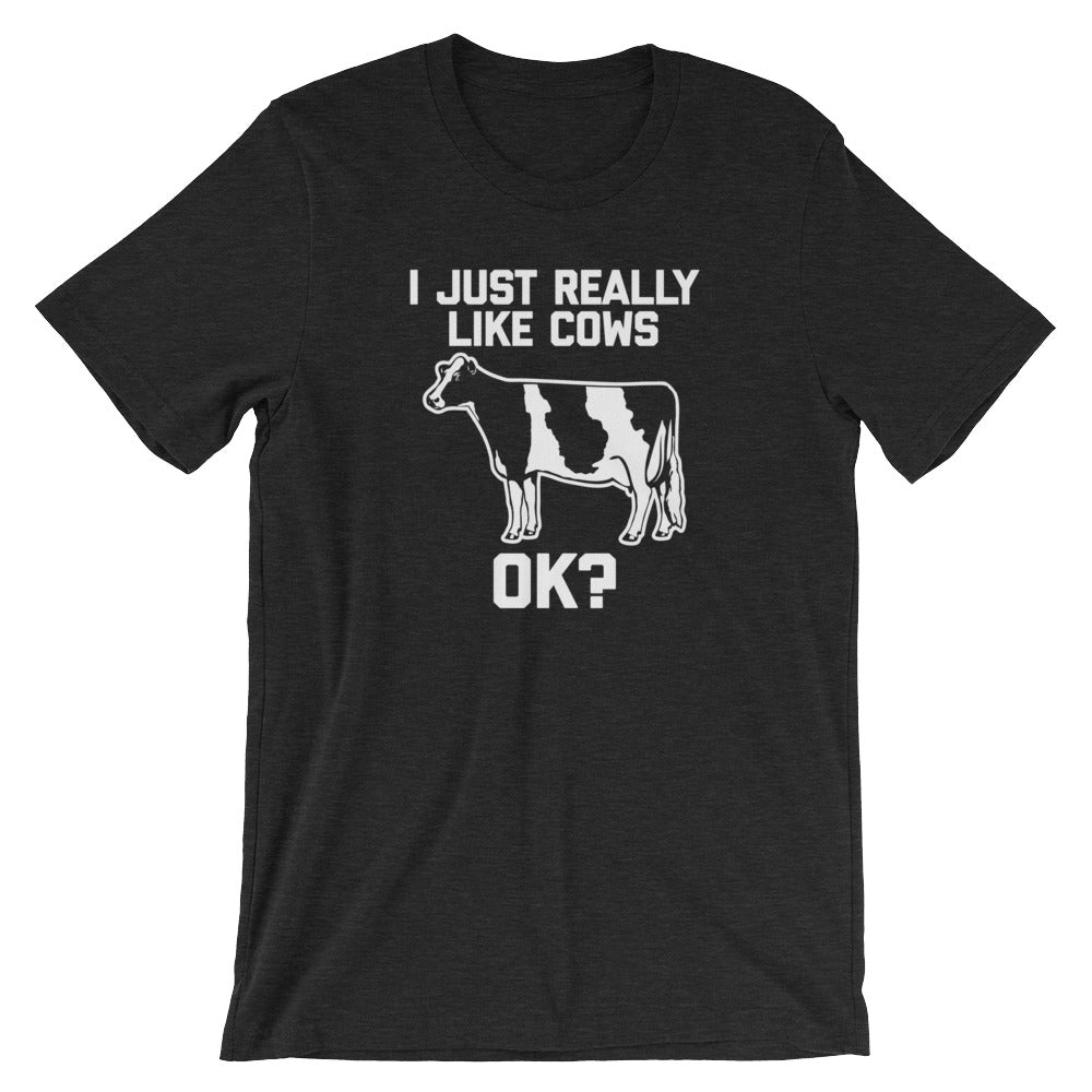 I Just Really Like Cows OK? T-Shirt Hoodie, Sweatshirt | CiraTrend.com (Image 4)