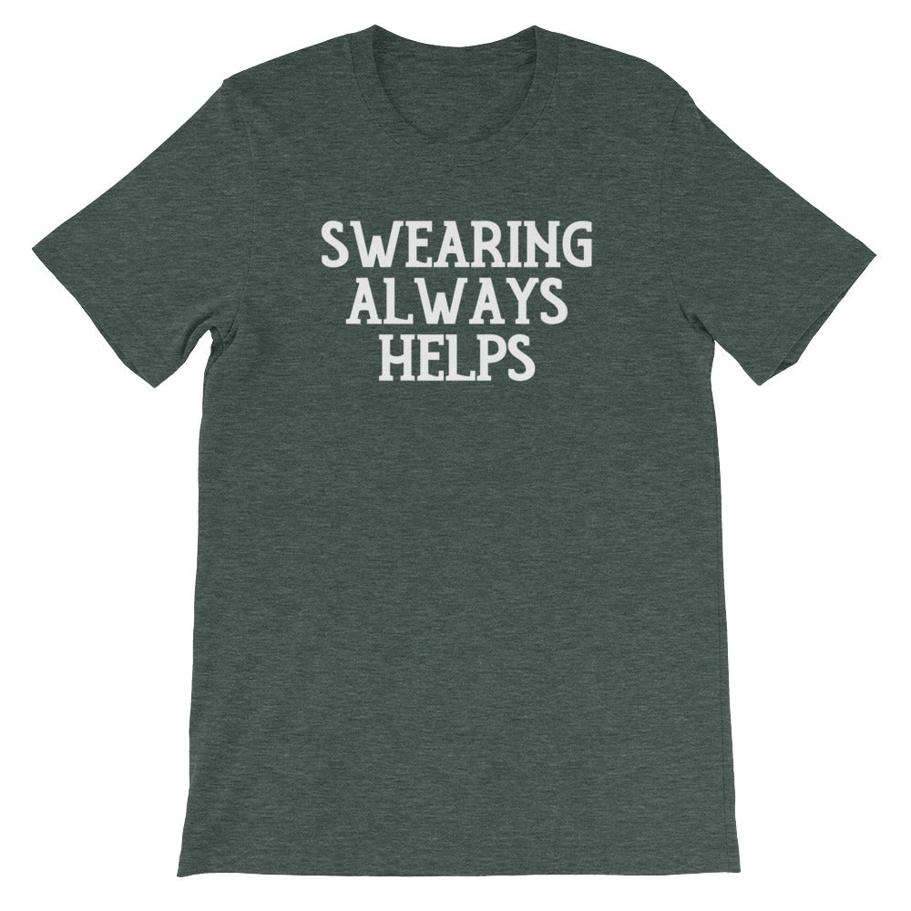 Swearing Always Helps T-Shirt (Unisex) Hoodie, Sweatshirt | CiraTrend.com (Image 5)