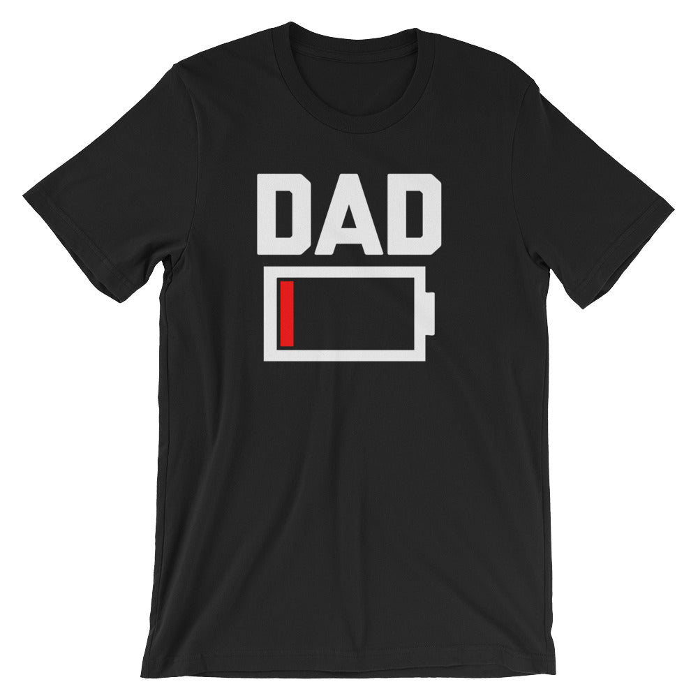 Dad Low Battery T-Shirt (Unisex) Hoodie, Sweatshirt | CiraTrend.com (Image 1)