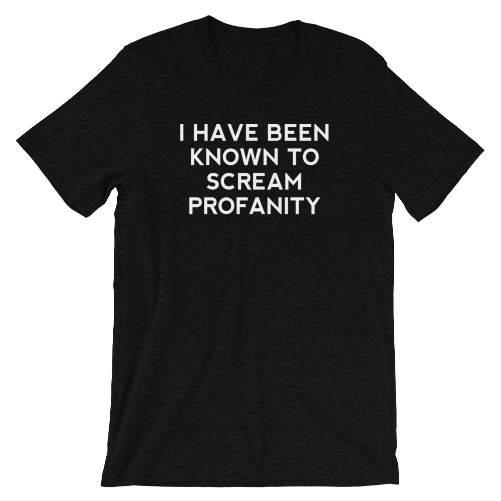I Have Been Known To Scream Profanity T-Shirt (Unisex) Hoodie, Sweatshirt | CiraTrend.com (Image 4)