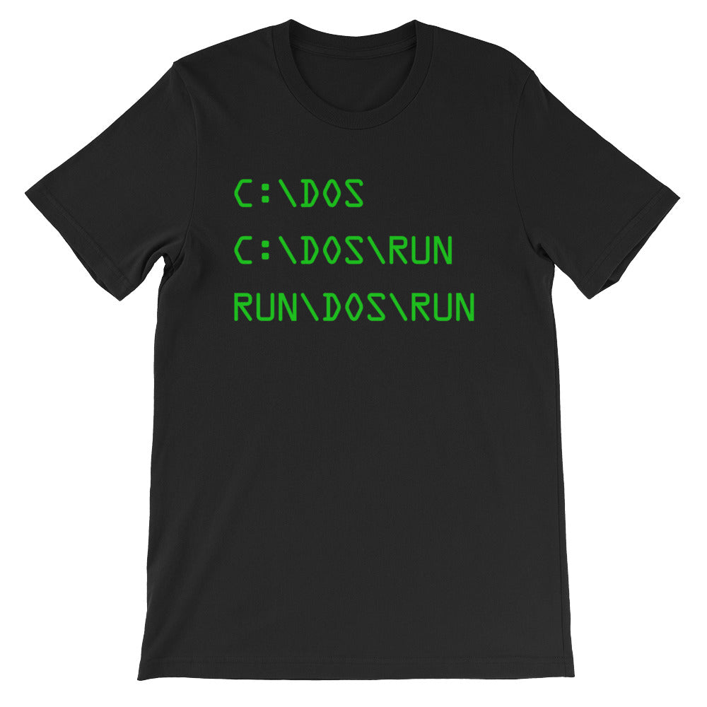 C DOS Run (Run DOS Run) T-Shirt (Unisex) Hoodie, Sweatshirt | CiraTrend.com (Image 2)