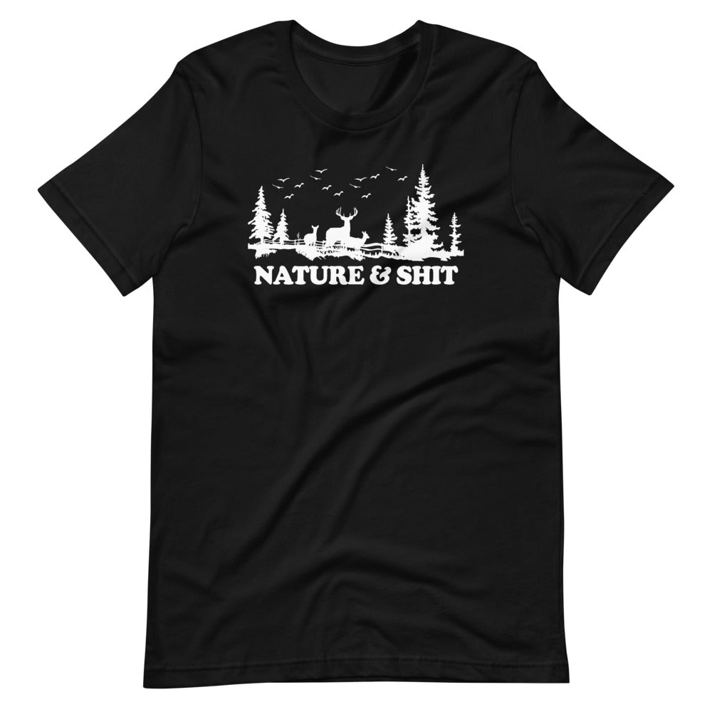 Nature And Shit T-Shirt (Unisex) Hoodie, Sweatshirt | CiraTrend.com (Image 2)