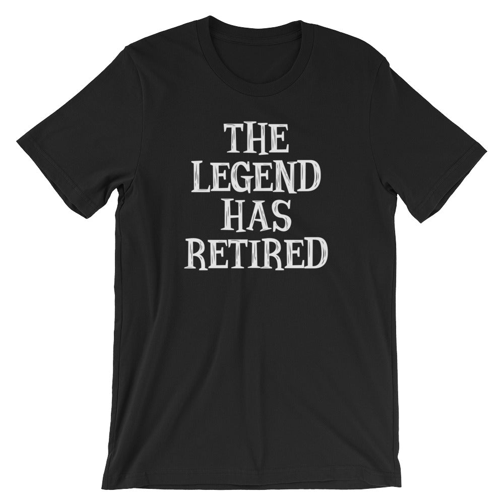 The Legend Has Retired T-Shirt (Unisex) Hoodie, Sweatshirt | CiraTrend.com (Image 2)