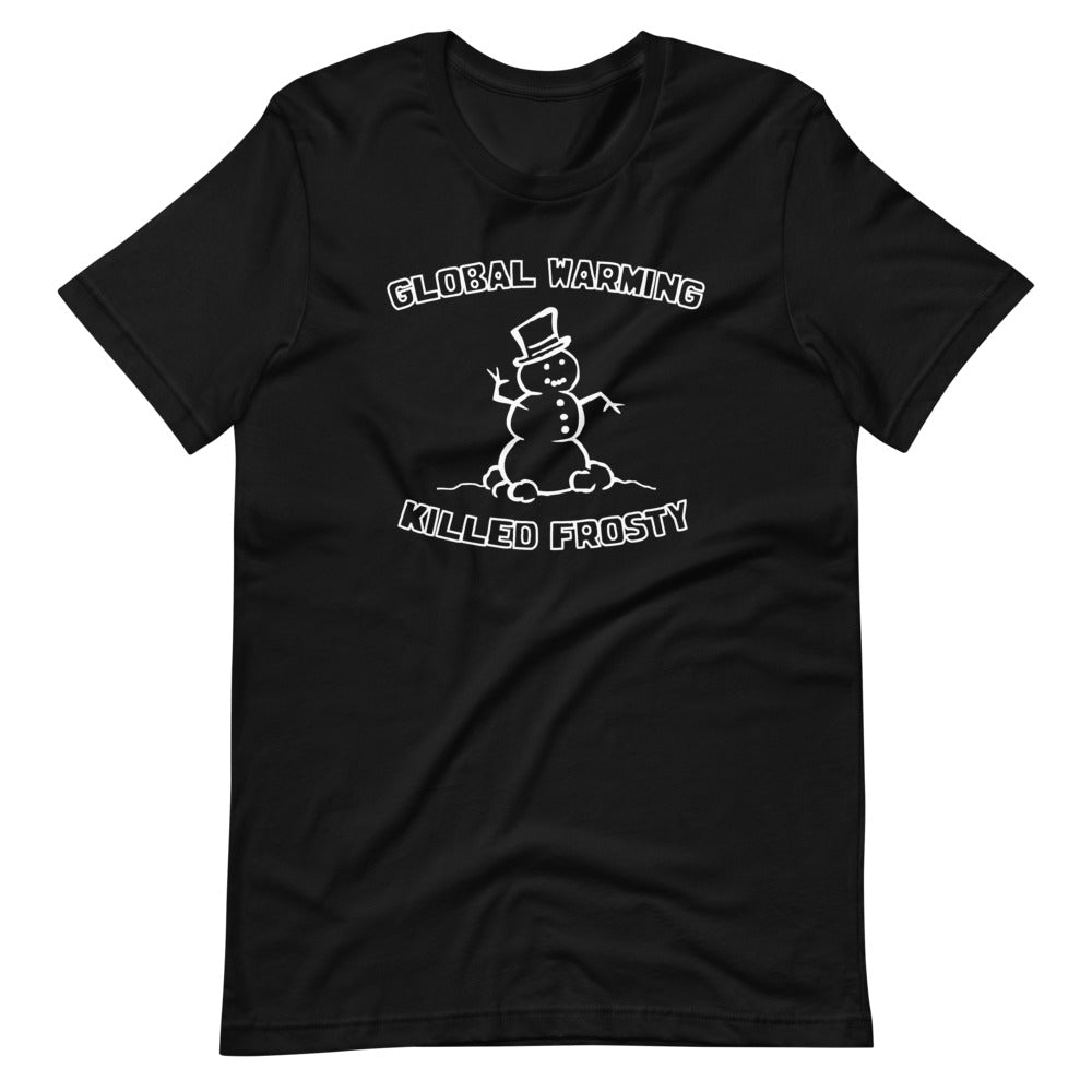 Global Warming Killed Frosty T-Shirt (Unisex) Hoodie, Sweatshirt | CiraTrend.com (Image 2)