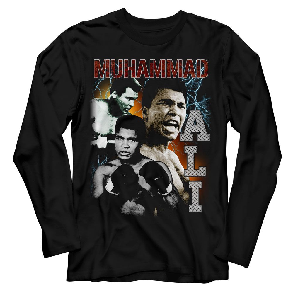 Muhammad Ali - Bootleg Long Sleeve Boyfriend Tee Hoodie, Sweatshirt | CiraTrend.com