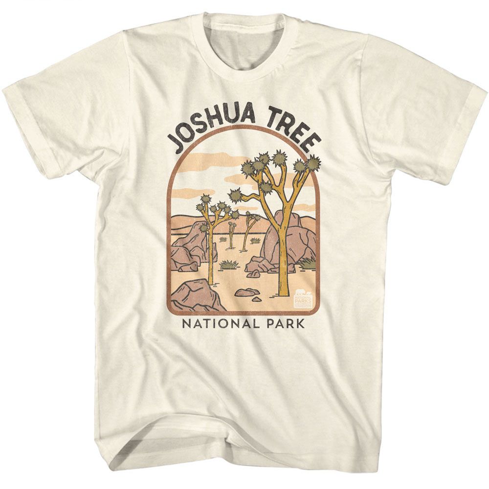 National Parks - Joshua Tree Arch Illustration Boyfriend Tee Hoodie, Sweatshirt | CiraTrend.com