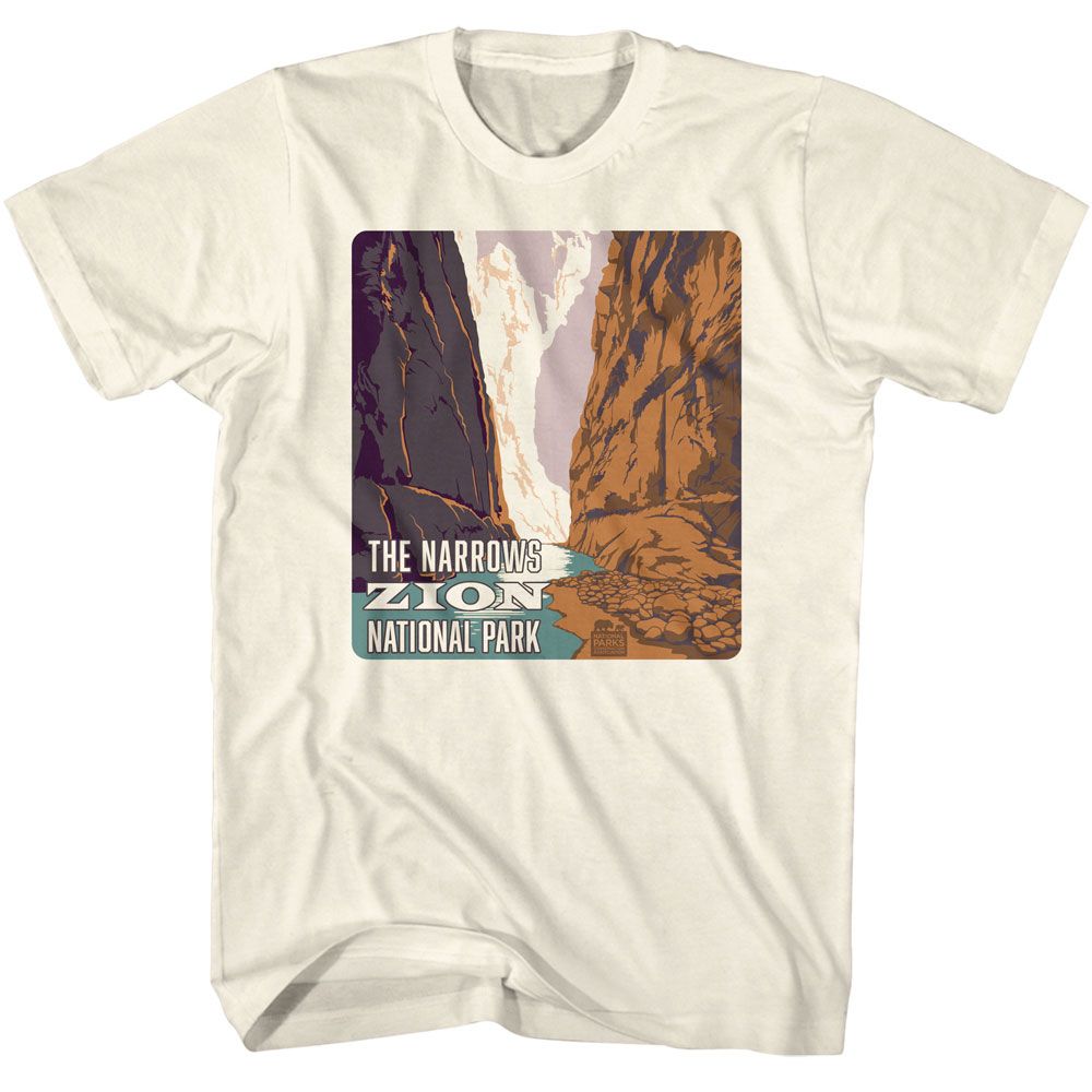 National Parks - Zion Narrows Boyfriend Tee Hoodie, Sweatshirt | CiraTrend.com