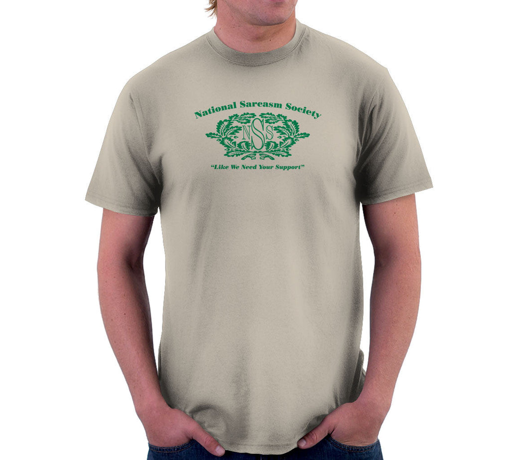 National Sarcasm Society (Like We Need Your Support) T-Shirt Hoodie, Sweatshirt | CiraTrend.com (Image 3)
