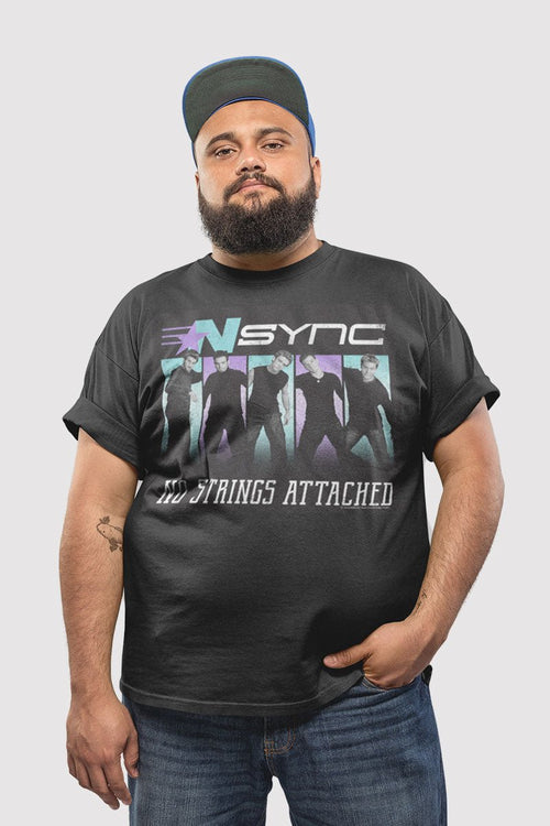 *NSYNC Blue Purple Big and Tall T-Shirt Hoodie, Sweatshirt | CiraTrend.com (Image 1)