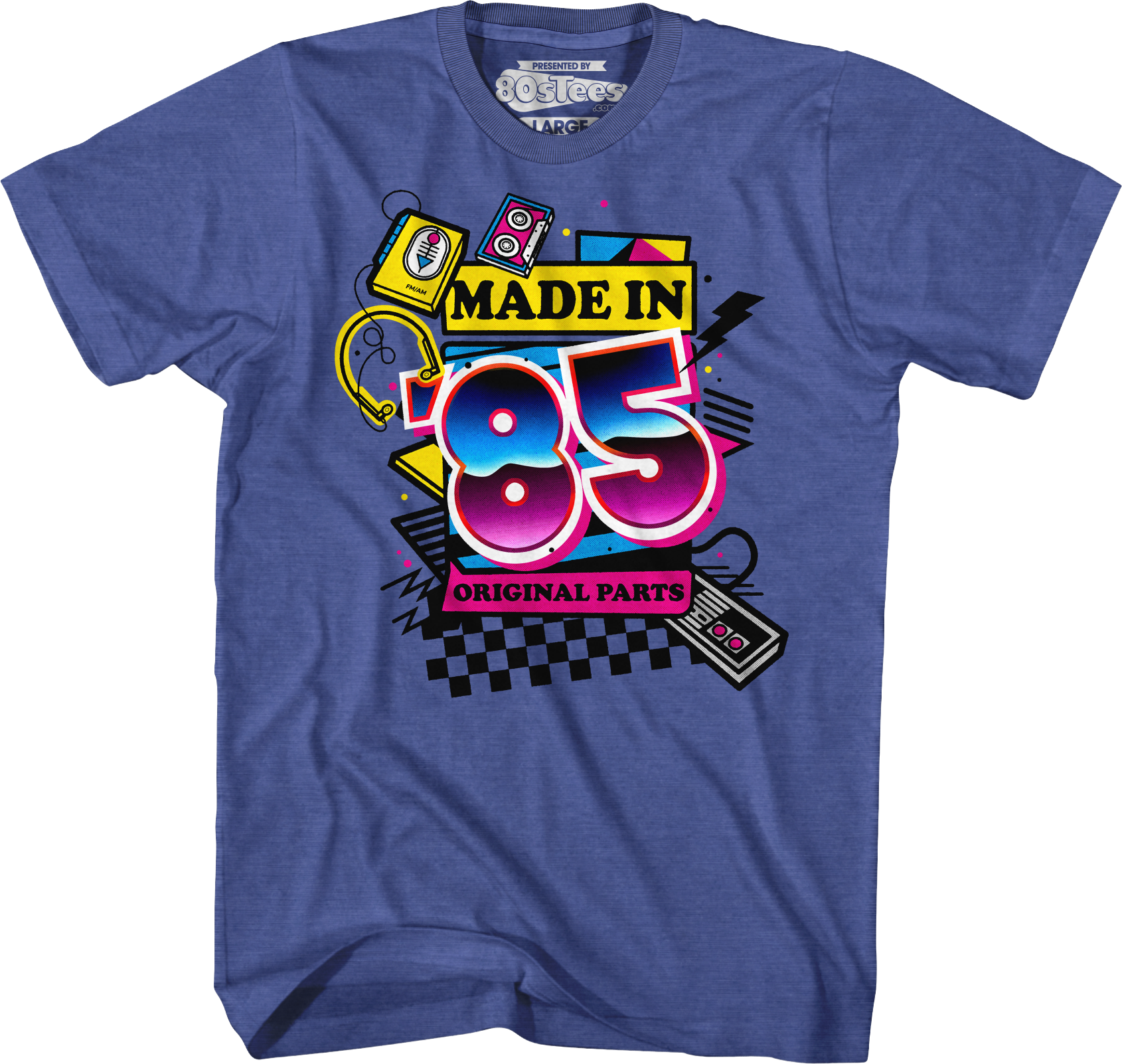 Original Parts Made In '85 T-Shirt Hoodie, Sweatshirt | CiraTrend.com (Image 1)