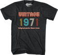Original Parts Some Wear Vintage 1971 T-Shirt Hoodie, Sweatshirt | CiraTrend.com (Image 1)