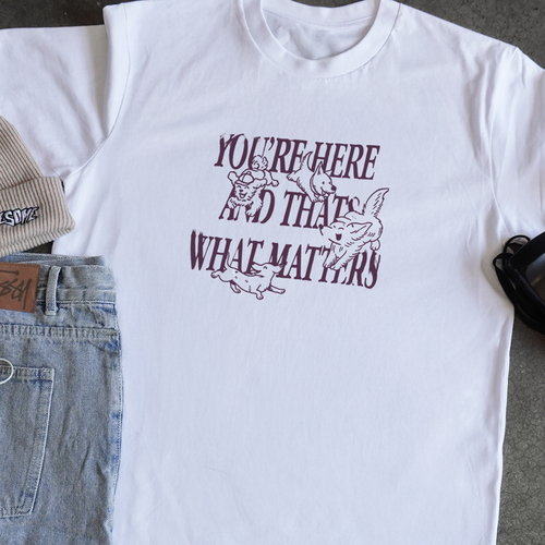'YOU'RE HERE' CLASSIC TEE Hoodie, Sweatshirt | CiraTrend.com (Image 2)