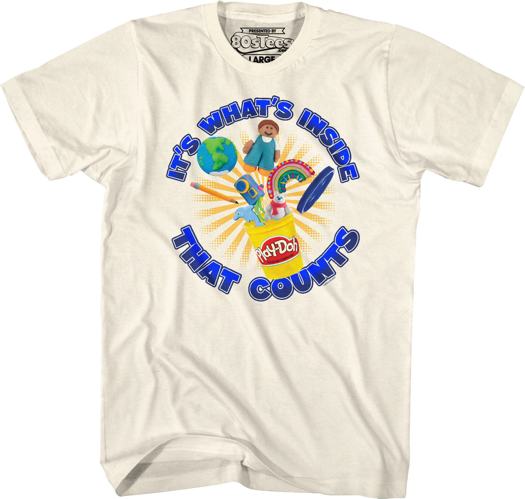 It's What's Inside That Counts Play-Doh T-Shirt Hoodie, Sweatshirt | CiraTrend.com (Image 3)