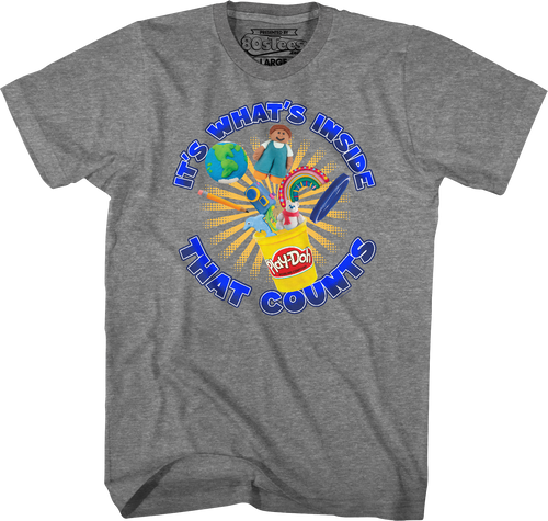 It's What's Inside That Counts Play-Doh T-Shirt Hoodie, Sweatshirt | CiraTrend.com (Image 1)