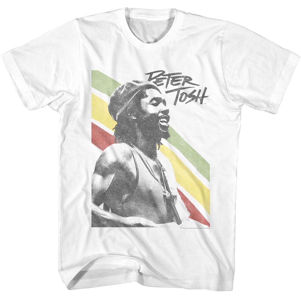 Peter Tosh - Rasta Stripes Boyfriend Tee Hoodie, Sweatshirt | CiraTrend.com