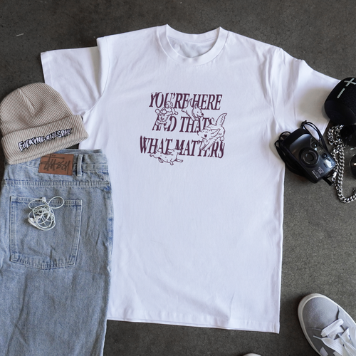 'YOU'RE HERE' CLASSIC TEE Hoodie, Sweatshirt | CiraTrend.com (Image 1)