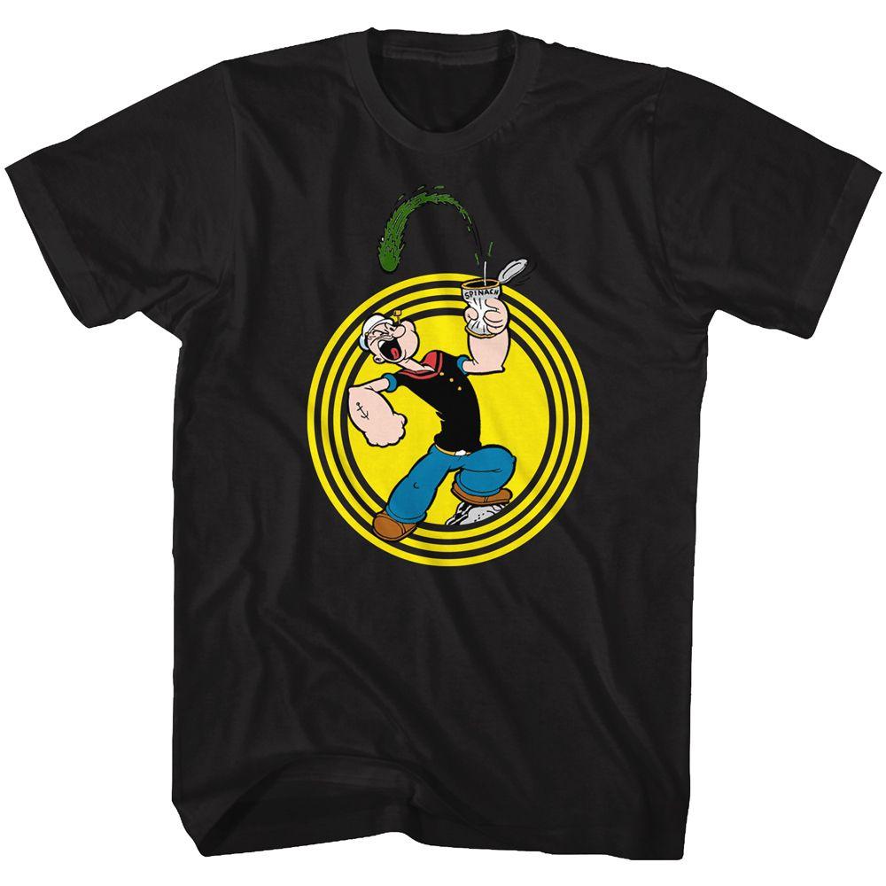 Popeye Popeye Spinach Circle T-Shirt Hoodie, Sweatshirt | CiraTrend.com (Image 2)