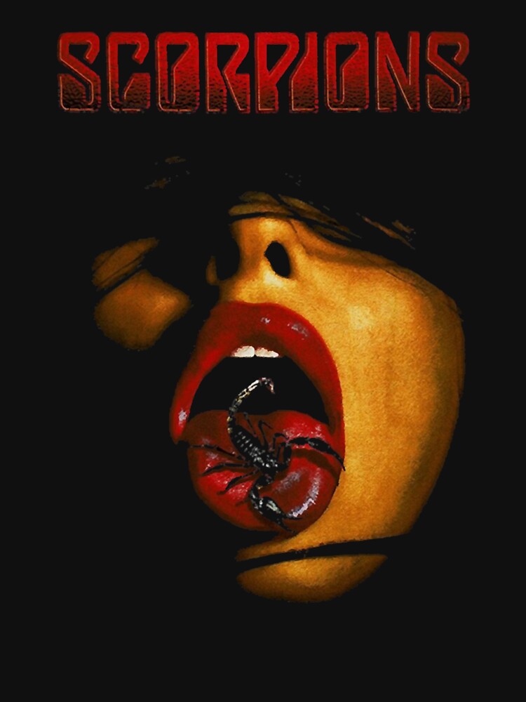 Vintage 90s Scorpions Rock Band Graphic by StiedemanAmelie