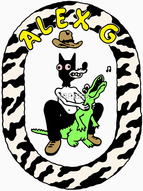 (Sandy) Alex G Alligator Cartoon by MBREED