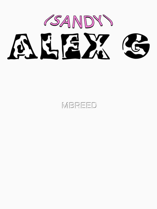 (Sandy) Alex G "Cow" Font by MBREED