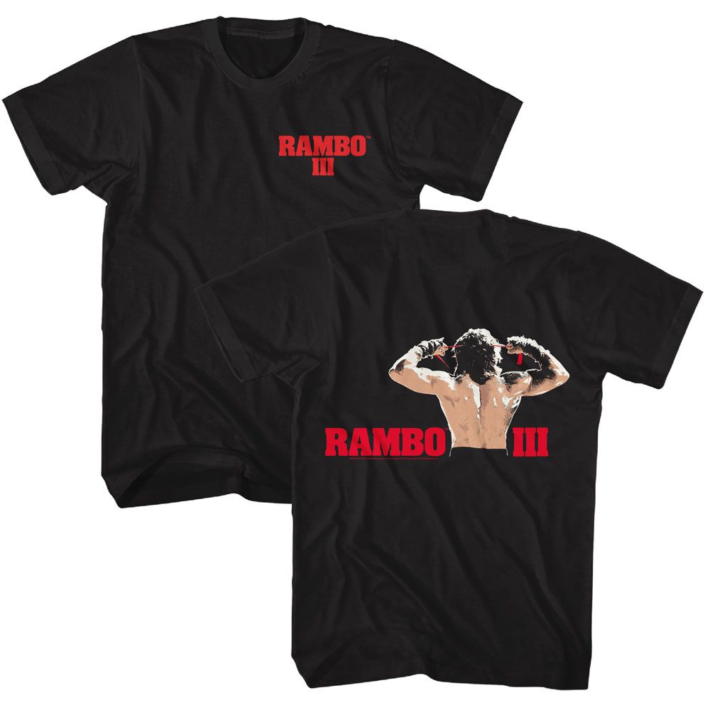 Rambo - Bandana Boyfriend Tee Hoodie, Sweatshirt | CiraTrend.com