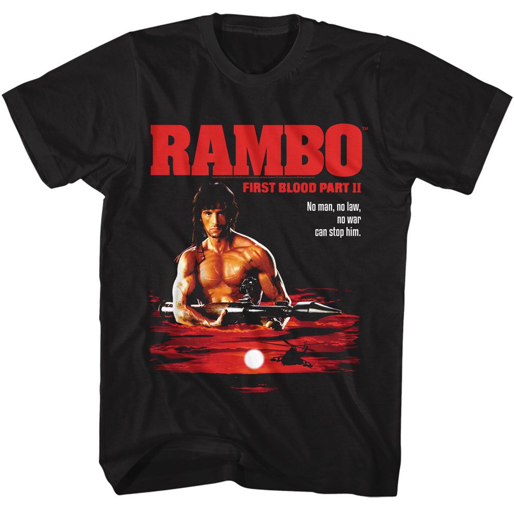 Rambo - Cant Stop Him T-Shirt Hoodie, Sweatshirt | CiraTrend.com